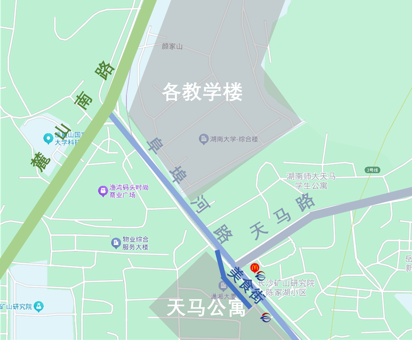 天马北门大地图